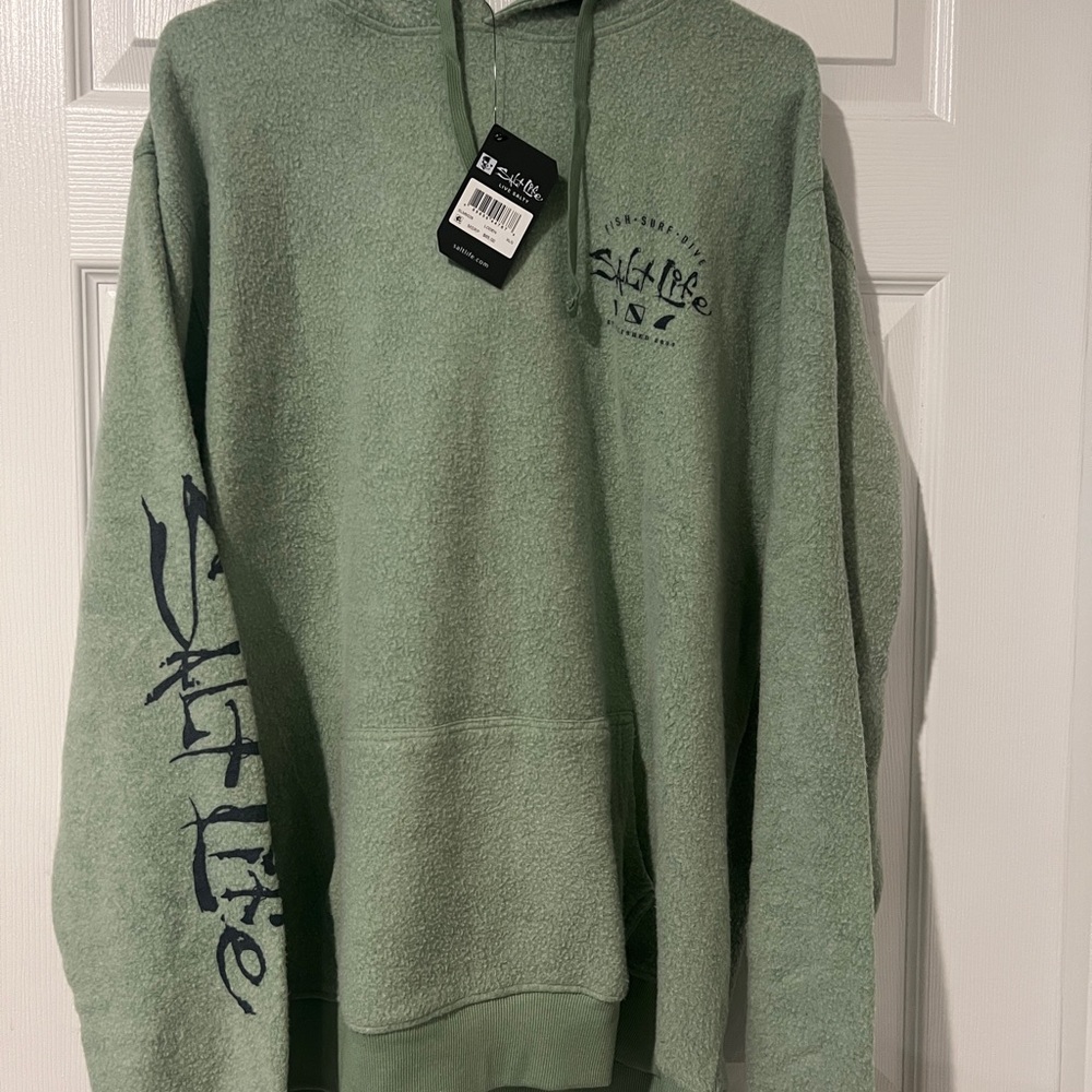 Salt Life Olive Green Surf Hoodie